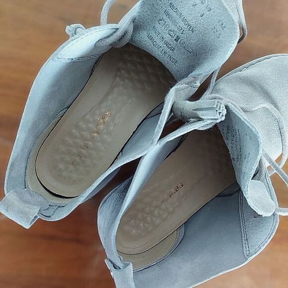 Hush Puppies Cyra Catelyn Ankle Boots silver grey 5M / EU 36 - Picture 10 of 10